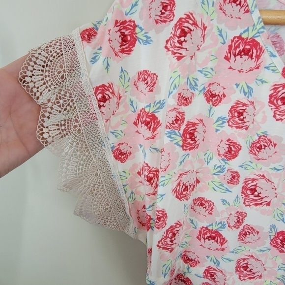 Underella by Ella Moss | Floral Sleep Shirt - Picture 4 of 7